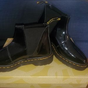 Dr. Martens Bianca Leather Chelsea Boots